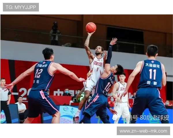 浙江队快速外线渗透直接突破多层线段